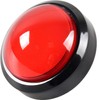 1 X Game Push Button 100mm Round 12V LED Light