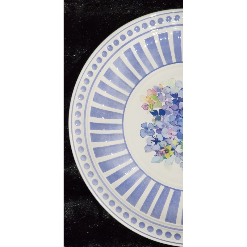 Shabby Chic 4 Shabby Chic Floral Hydrangea Blue White Melamine