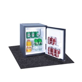 Under Beverage Refrigerators Mat,Slip Resistant,Absorb Water,Protects Floor from Water,and Spills,Slip Resistant and Waterproof (Fridge Mat:36inches x 30inches)