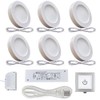VST Under Cabinet Lighting Plug in with Wired Touch Dimmer