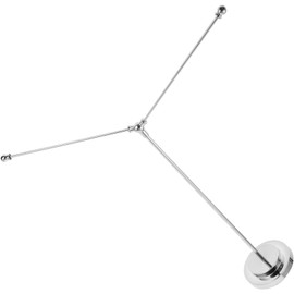 IWOWHERO Desk Flag Stand with Stable Base V-Type Flagpole for Office and Home Decoration for Meetings Parties and Events Easy to Install and Durable Flag Holder