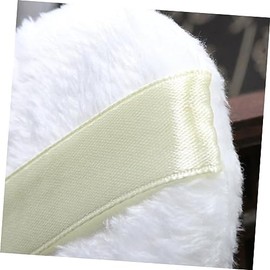 10pcs Ultra Soft Fluffy Makeup Sponge Puff for Face Makeup Sponge Applicator for Foundation Concealer Blush Satin Band for