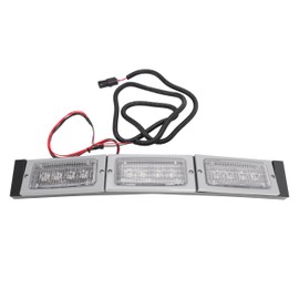 KUAFU Front Hood LED Headlight Compatible with John Deere 4050 4250 4450 4055 4255 4455 7210 7410 7510 7610 7710 7810 Replacement for RE306510 Tractor Nose Lamp w/Wiring Harness Clear Lens