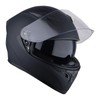 1Storm Motorcycle Street Bike Dual Visor/Sun Visor Full Face Helmet