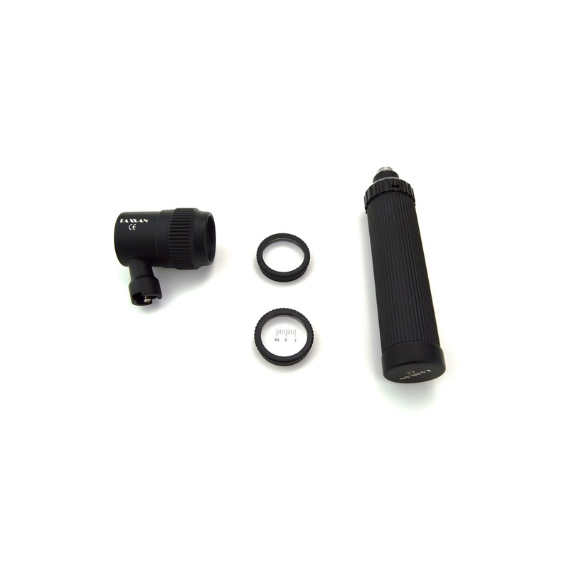 TAXXAN Black DERMATOSCOPE Skin Diagnostic Set 10X ZOOMABLE LENSE with
