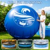 7 FT Pool Pillow for Above Ground Pools, Round Winter