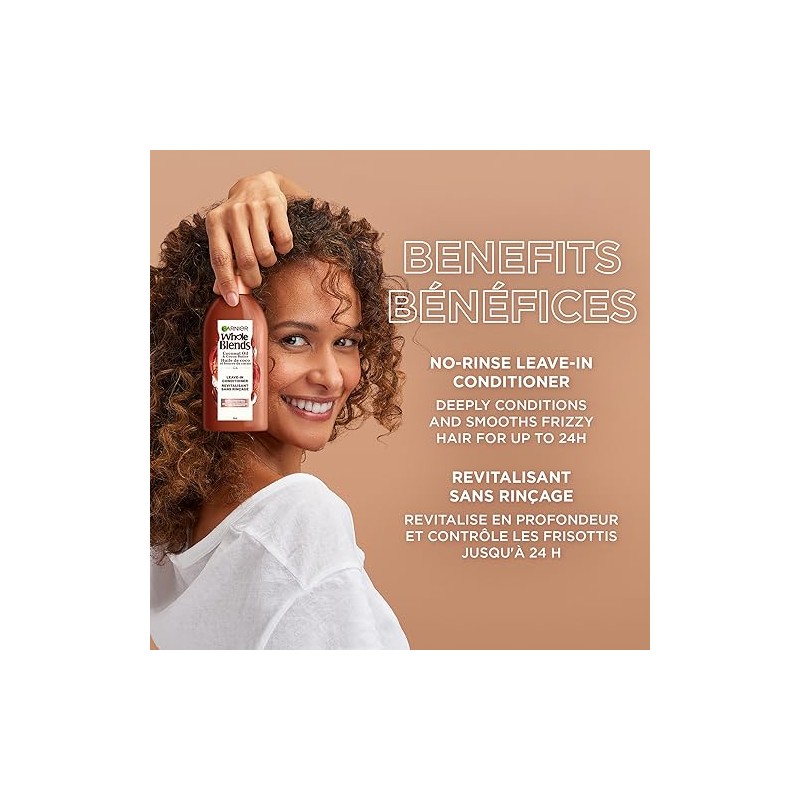 Garnier Whole Blends Coconut Oil & Cocoa Butter Smoothing Leave