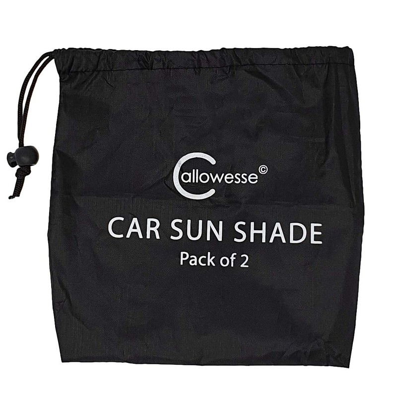 Callowesse Car Window Sunlight Blinds, 48cm x 20cm, Portable and