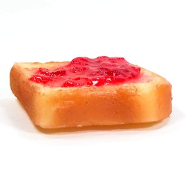Food Sample Magnet, Eat Toast (Jam) 127M