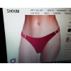 Shekini Low Waist High Cut Ring Sides Bikini Bottoms NWT