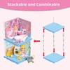 Nilez DIY Miniature Dollhouse Kit Furniture Set Mini Kitchen House
