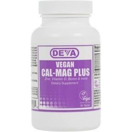 Deva Vegan Vitamins Vegan Cal-Mag Plus 90 tab ( Multi-Pack)