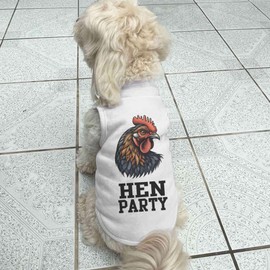 'Hen Party' Pet Dog/Cat T-Shirt (PT00135152)