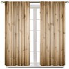 DDCBNS Bamboo Blackout Curtains,Nature Plant Leaves Abstract Design Polyester Fabric
