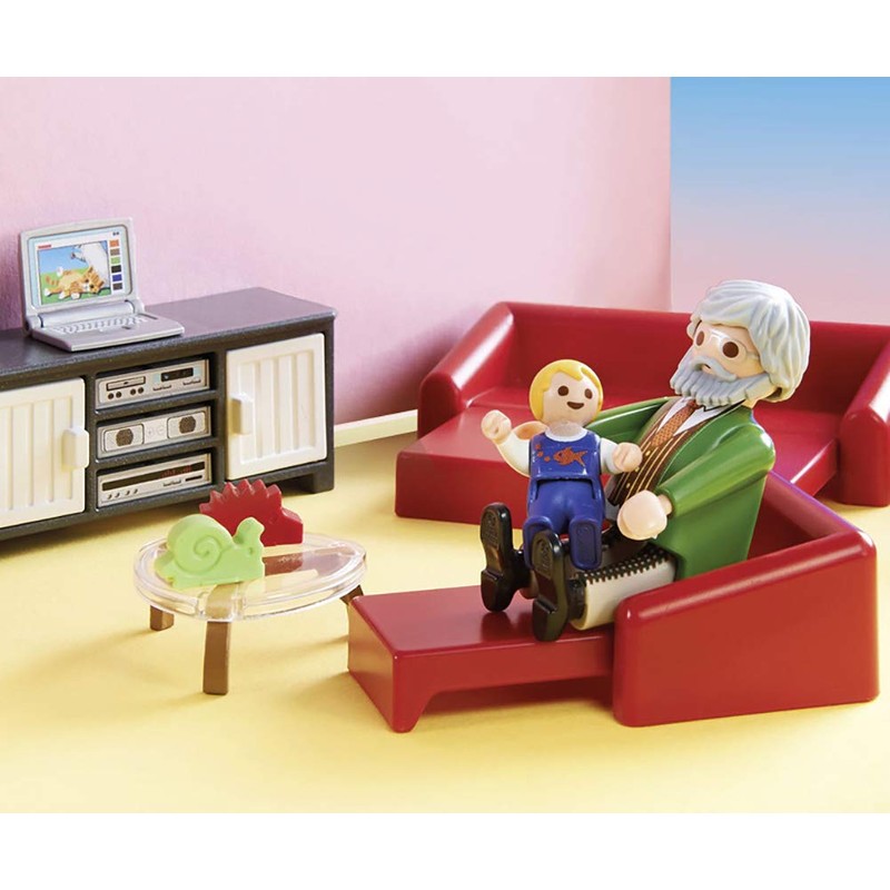 PLAYMOBIL 70207 - Salon avec cheminee