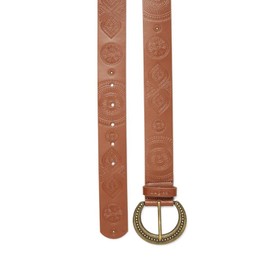 Desigual Women's Quimera Embro Mix Belt, brown