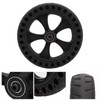 Electric Scooter Solid Rear Wheel Tire Assembly With Wheel Hub