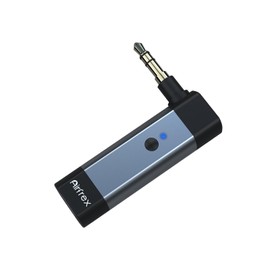 Airfrex Bluetooth Transmitter - with 3.5mm AUX Jack, Dual Link, APTX Support (for TV/Airplane/Gym/MP3) Wireless Audio Adapter Transmitter Converter, Suitable for Travel and Flights. Can Connect Two