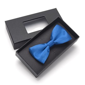 RSXING Children's Boys Bow Tie Classic Pre-tied Bow Tie Toddler Bow Tie Baby Adjustable Tuxedo Bow Tie for Wedding Birthday Party Fashion Accessories, blue