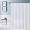 Dainty Home Bathroom 3D Stella Floral Chenille Linen Look Bath