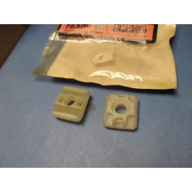 MOPAR GUIDES 2,N.O.S.FOR FRONT DOOR GLASS SUPPORT TRACK W/O VENT WINDOWS 69-73 MOPARS