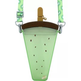 J.H. Company Botella Agua Forma Fruta Kawaii Crossbody Cantimplora 10628 Color Verde