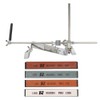 Knife Sharpener Fixed Angle Sharpener with 4 Sharpening Stones Flexible