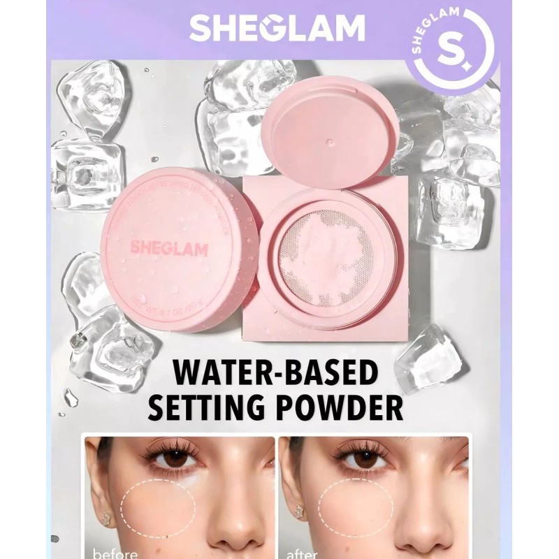 Sheglam Base de maquillaje en polvo Sheglam Sheglam Fijador Polvo