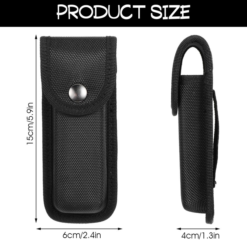 JIEYAO Nylon Pocket Knife Sheath, 5''-5.5'' Multitool Sheath, Folding Knife