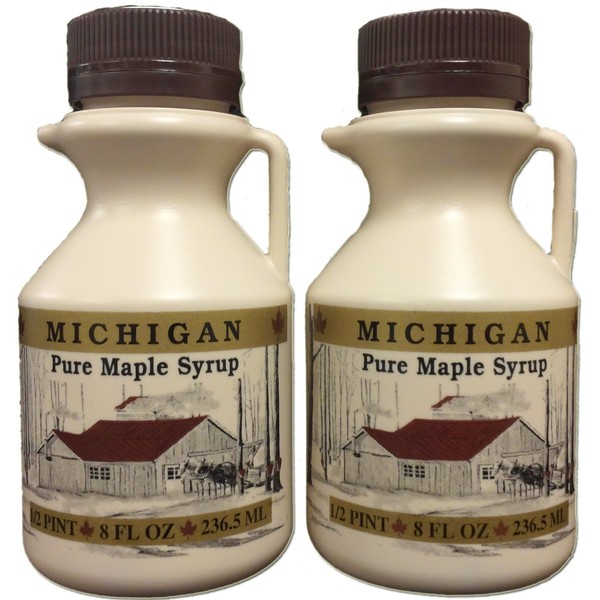 Traverse Bay Farms 100% Pure Michigan Maple Syrup - 2 - 8 oz. bottles