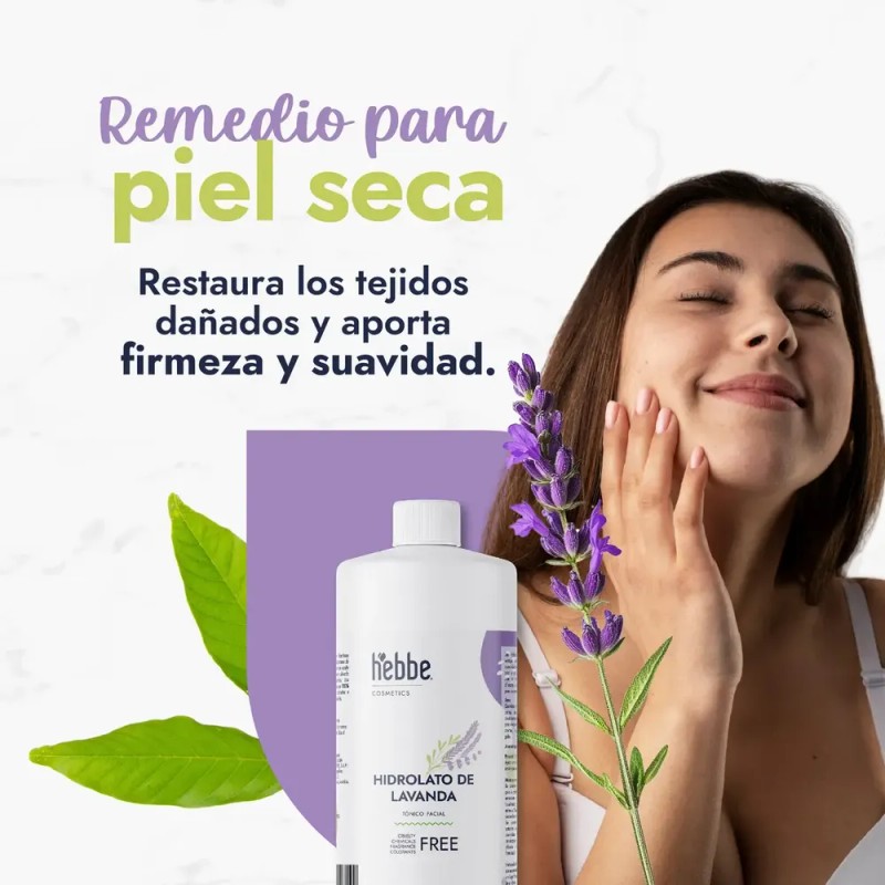 Hidrolato de Lavanda Hebbe: Tónico Facial Natural para Todo Tipo