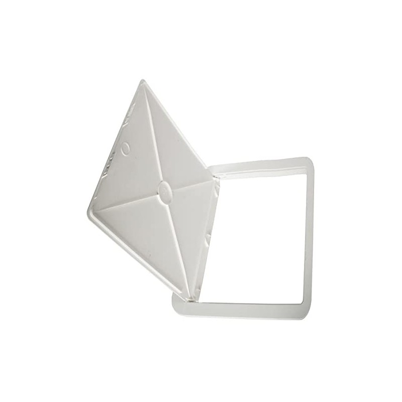 Timloc AP150 Hinged 155mm x 235mm White Plastic Access Panel