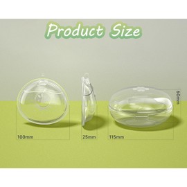 2 Stück Milchauffangschalen, Brustschalen Set mit weich und wiederverwendbar, Brustwarzenschutz Milchauffangschale, Stillen Milch Auffangschalen, Stillen Zubehör