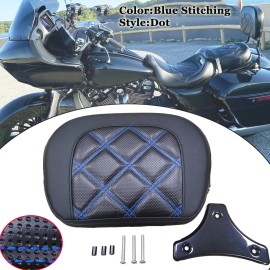 Unbranded Rear Sissy Bar Backrest Pad Bracket For Harley Touring 1997+ Electra Glide FLHT