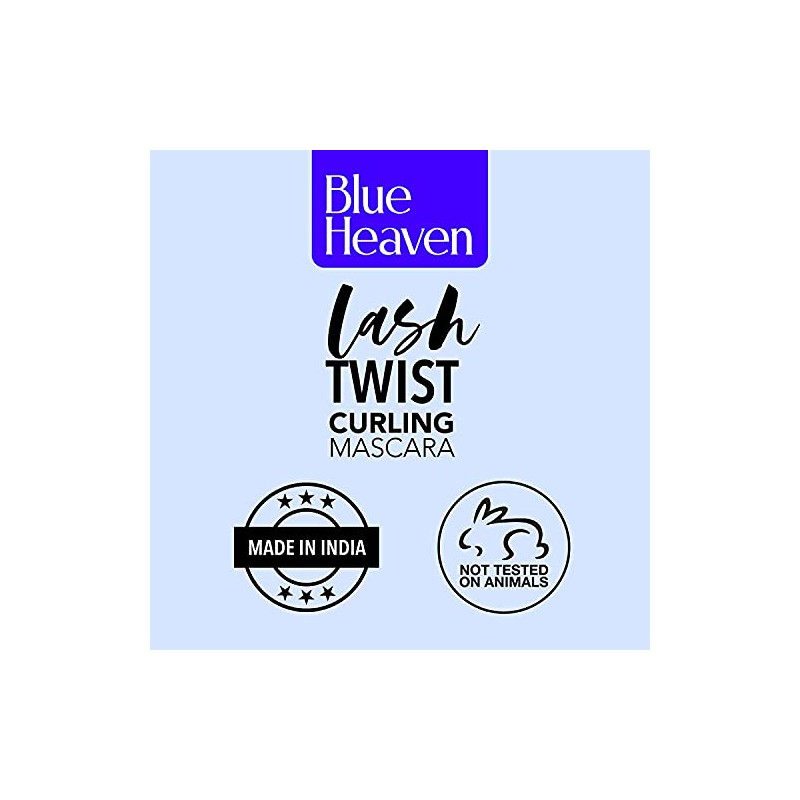 Blue Heaven Máscara De Pestañas Lash Twist - Negra, 0.4