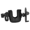 Black Stroller Cup Holder 360 Degrees Rotation Universal Drinks Holder