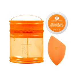 Real Techniques Miracle Blend + Cleanse Kit, Cruelty-Free, Set of 3