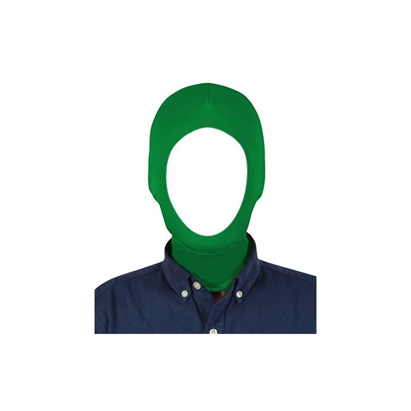 Aniler Unisex Open Face Stretchy Costume Cosplay Zentai Hood Mask