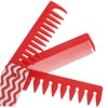 minkissy Comb Lightweight Wide Tooth Grooming Tool for Fluffy Hair