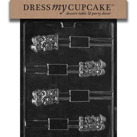 Dress My Cupcake DMCT037SET Schokoladen-, Süßigkeiten-, Thanksgiving, Brezel-Lollipop, 6er-Set