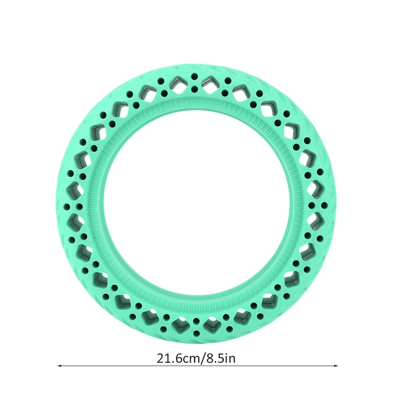 8.5 Inch Rubber Prismatic Tire Anti Explosion Shock Absorption Tyre