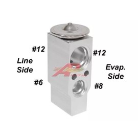 AP Air 86482536 A/C Block Style Expansion Valve Fits Volvo - 1 Year Warranty