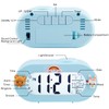 Ayybboo Kids Alarm Clock,Digital Sleep Trainer Clock with Snooze Function
