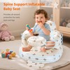 Hvygss Inflatable Baby Seat with Tray, Comfortable Sit Me Up