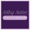Silky Satin Beauty Bed Pillow Covers, Standard/Queen, White, 2-Pack