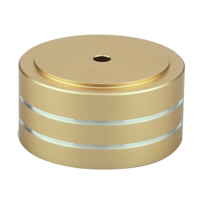 jingfei 4Pcs 40X20mm Aluminum HiFi AMP Speaker Isolation Stand Turntable