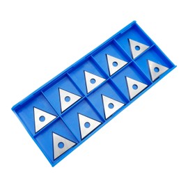 Paint Scraper Carbide Blades Double-Edged Reversible Replacement Blade (1" Triple-Edge Triangle) By LU&MN