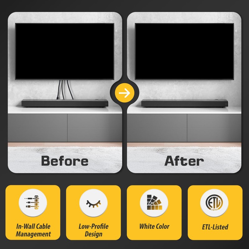 DataComm Electronics 1 3/4" Hole Saw Wall Plate with Brushes,