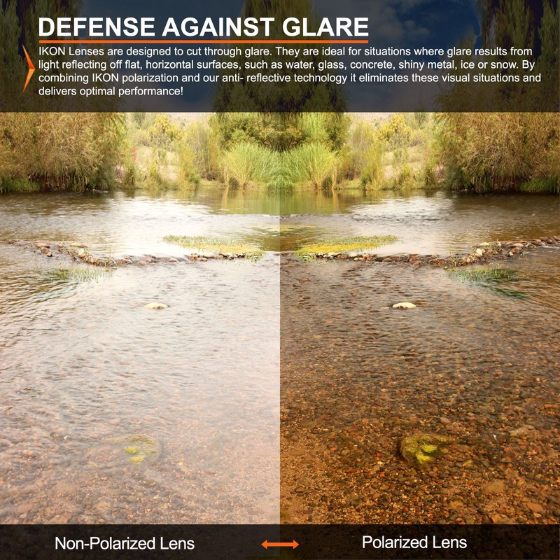 IKON LENSES Replacement Lenses For Costa Del Mar Zane Sunglasses
