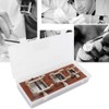 Qiterr 3 Pieces/Set Clock Movement Holder, Metal Clock Movement Fixed